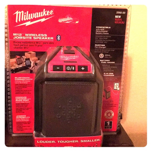 wireless jobsite speaker